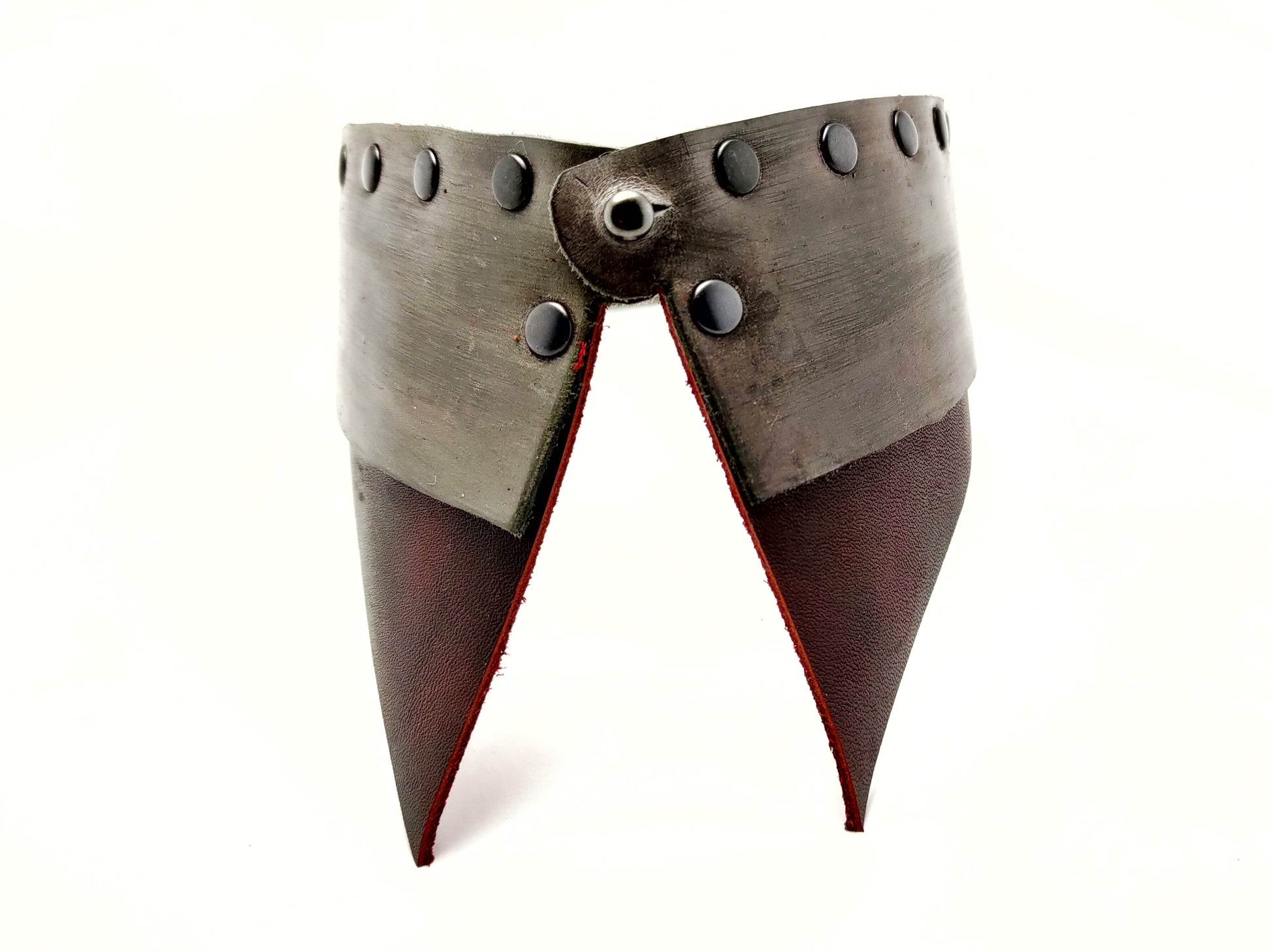 Removable leather posture collar