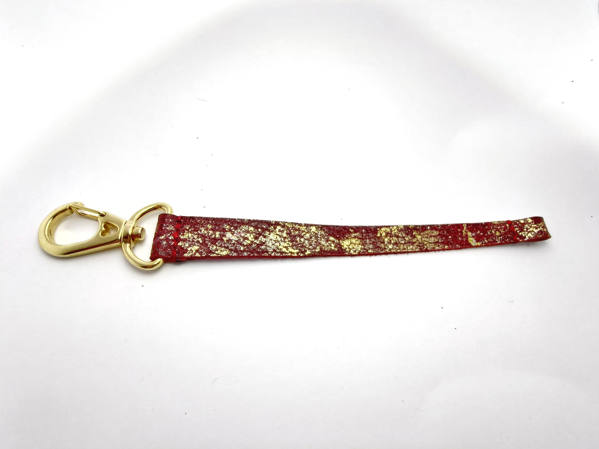 Red and gold color bracelet